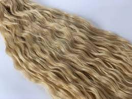 Wavy Curly Beach Blonde Curly Clip Ins Clip In Hair Extensions Curly Hair Types
