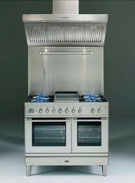 Piano De Cuisson Electrique Hi Tech Pdl 100f Mp I Ilve Professionnel Avec Hotte Integree
