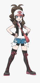 The pokémon universe has tons of talented female trainers, but these have stood out as its some players shun the character for its complexity since she has three pokémon to choose from and can. Pokemon Black And White Female Character Hd Png Download Transparent Png Image Pngitem