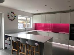 True glass cover plates back painted white. Coloured Glass Splashbacks Made To Measure Glass Splashbacks