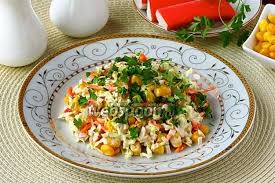салат из пекинской капусты с крабовыми палочками и апельсином Salat Iz Pekinskoj Kapusty S Krabovymi Palochkami S Foto Recept Salata S Krabovymi Palochkami I Kapustoj Na Webspoon Ru