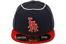 New Era Authentic Collection California Angels 1961 Turn Back The Clock On Field Fitted Hat Fitted Hats New Era Fitted New Era