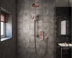 Rose gold accessories look simply stunning in a chic, modern bathroom, as they lend a touch of luxury and elegance to the. The Completionist Why You Need A Matching Tap And Shower In Your Bathroom