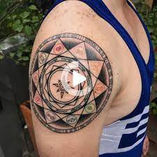 57 Awesome Anime Tattoo Ideas You Will Love Digimon Tattoo Anime Tattoo Ideas Crest Tattoo