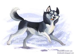 Siberian husky tp spring flags are made from 2 pieces of fabric sewn back to back to withstand even the most severe weather. Siberian Husky By Kiki Doodle On Deviantart