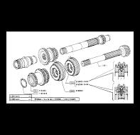 Gear, Transmission Z39-48-39
