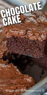 Pin On Chocolate Cake Recipe Easy
