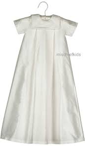 Emile Et Rose Occasions 8306 Samuel Boys Silk Christening Gown