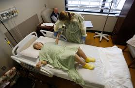 It is imperative to learn the right methods of lifting and transferring immobile old persons in order to: Elderly Patients In The Hospital Need To Keep Moving Kaiser Health News