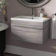 Bathroom vanities wall mount bathroom vanities. Ivy Bronx Hewlett 24 Wall Mounted Single Bathroom Vanity Set Reviews Wayfair