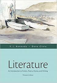 Amazon Com Literature An Introduction To Fiction Poetry Drama And Writing 13th Edition 9780321971661 X J Kenned Literature Fiction Norton Anthology