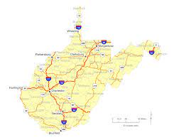Toll Roads In West Virginia Map Map Of West Virginia Cities - West Virginia Interstates, Highways Road Map  - Cccarto.com