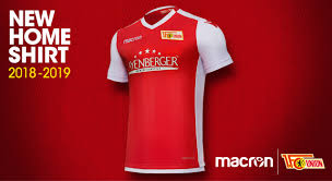1 Fc Union Berlin And Macron Unveil The New Home Shirt For The 2018 2019 Season Macron