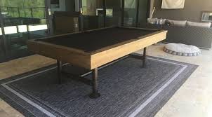 Quality High End Industrial Style Bedford Pool Table With Optional Dining Top The Industrial 7 Or 8 Foot Billiard Tab Pool Table Industrial Style Weathered Oak