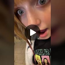 doing @mckenna grace :) hair rn hehe