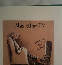 Grannfrun: Titta Max grav