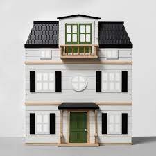 Wooden Dollhouse With Furniture - Hearth & Hand™ With Magnolia : Target