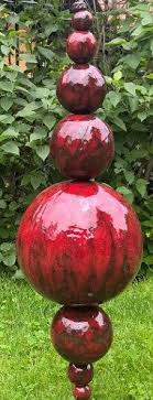 Boules Fleurs En Ceramique Poterie Jardin Ceramique