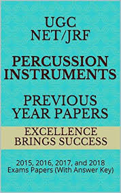 Nta Ugc Net Exam Reference Books Study Materials For Percussion Instruments Book No 1 Ugc Net Jrf Percussion I Exam Papers Book Study Percussion Instruments