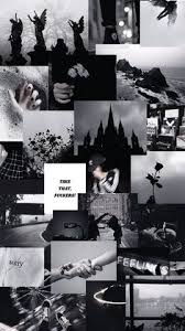 Cute backgrounds aesthetic backgrounds aesthetic wallpapers cute wallpapers wallpaper see more ideas about black and white aesthetic picture collage wall white aesthetic. Aesthetic Moodboard Black Collage Wallpaper