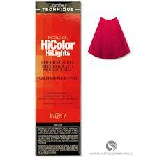 Discover your richest hair color ever with rich, radiant browns that range from light to dark. L Oreal Excellence Hicolor Magenta Hilights For Dark Hair Only Beauty Salon Pro