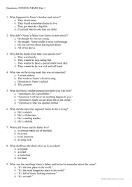 If you know, you know. Finding Nemo Quiz English Esl Worksheets For Distance Learning And Physical Classrooms