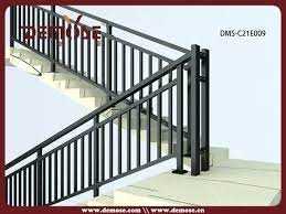 Simple stair railing design steel. Stairs Railing Designs In Iron Stair Railings Gallery Iron Low Cost Simple Center Beam Stainless Ste Stair Railing Design Railing Design Outdoor Stair Railing