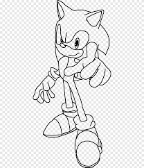 Xp i also decided to try out a different coloring style for this one. Line Art Sonic And The Black Knight Drawing Shadow The Hedgehog Cartoon Sonic Hedgehog Outline Angle White Png Pngegg