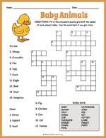 Just click any of the puzzle links to bring up the puzzle and solution on a printable page. Printable Crossword Puzzles For Kids