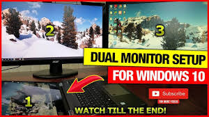 This article explains how to add a second monitor to your windows laptop or desktop computer. How To Connect Two Monitors To One Laptop Windows 10 Best Easiest Way Dual Monitor Setup Laptop Windows Monitor
