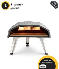 Mit dem mini pizza steinofen gelingen dir, die wohl besten minipizzen der welt. Ooni Koda 12 Pizzaofen Gas 500 C Steinofen Pizza