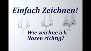 Wie Nase Zeichnen Zeichnen Nase Zeichnen Lernen Mit Bleistift Youtube