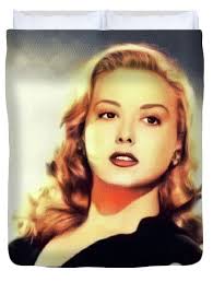 Adele Mara, Actress #1 Duvet Cover by Esoterica Art Agency