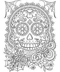 Get your creativity going with the intricate and fun patterns and detailed designs that beg to be filled with color. Dia De Los Muertos Mexico Day Of The Dead Free Coloring Pages Crayola Com