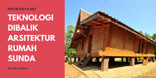 Rumah kayu ukuran 36 m2 6 x 6 desain minimalis tipe 1 kamar. Teknologi Di Balik Arsitektur Rumah Sunda Infobudaya Net