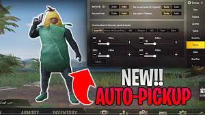 Best Auto Pickup Settings For Pubg Mobile Tips Tricks Youtube