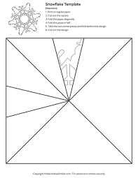 The large snowflake stencil measures approx. Paper Snowflake Template Cut Out Novocom Top