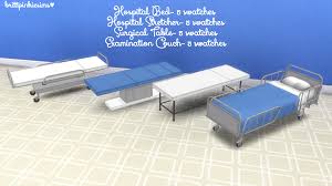 But you may try and download some mods which allow you to change the . Brittpinkiesims The Sims 4 Hospital Set Hey Guys Today I Have