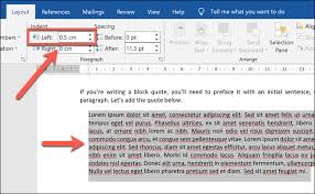 6.03 in apa 6th ed.), block quotes should be indented on the left and right side for every line of the quote. How To Add Block Quotes In Microsoft Word