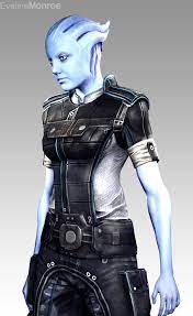 Worker Asari By Evelinemonroe On Deviantart Mass Effect Cosplay Mass Effect Art Mass Effect Races
