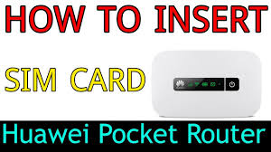 Cara seting wifi anti bobol di router huawei hg8245. How To Insert Sim Card In Huawei Pocket Router Huawei E5373 Youtube