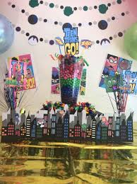 Pin On Connor S 8th Teen Titans Go Birthday