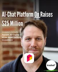 ON — formerly GameOn Technology — announced a fresh funding round and an  updated mission to help enterprises and leading brands productize  generative AI chat. The company's established leadership position in the