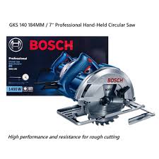 You need to cut metal but a wood cutting blade is installed in the saw or your blade gets dull and don.t give smooth cut put the nut back in place. Bosch Gks 140 1400w 7 184mm Circular Saw Free Saw Blade Replacement Of Gks 7000 Shopee Malaysia