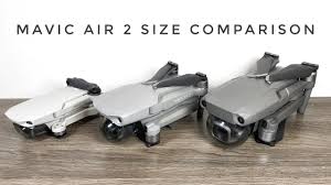 Mavic air 2 offers dji's most advanced panorama mode, with a higher dynamic range and colors that are vivid and incredibly accurate. Dji Mavic Air 2 Size Comparison Youtube