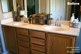 How to install a bathroom countertop and undermount. Diy Concrete Countertop With Sink Openings Pneumatic Addict