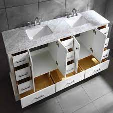 84 inch double bathroom vanity if you are planning the bath renovation or a general repair at your home, you are going to need to look for a vanity style storage space can be set with standard doors and drawers. Eviva Talbot 84 Double Bathroom Vanity Set Bathroom Vanity Double Sink Bathroom Vanity Double Bathroom Vanity