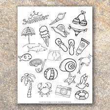 These alphabet coloring sheets will help little ones identify uppercase and lowercase versions of each letter. Beach Color Pages Life Is Sweeter By Design