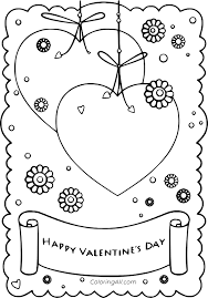 Parents may receive compensation when you click through and purchase from links contained on this website. Happy Valentines Day Card Coloring Page Coloringall
