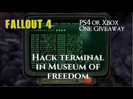Por ejemplo, si aparece 4/9 significa que cuatro de las letras de la palabra . Fallout 4 Password Museum Detailed Login Instructions Loginnote